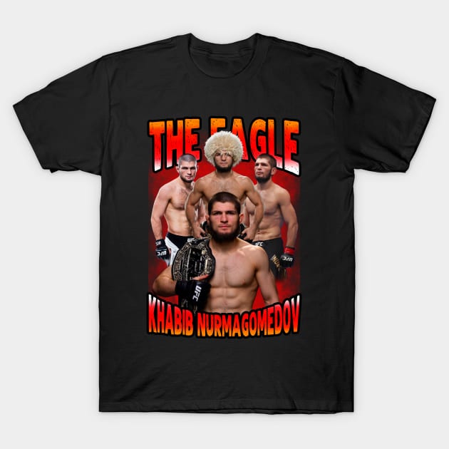 KHABIB NURMAGOMEDOV T-Shirt by hackercyberattackactivity